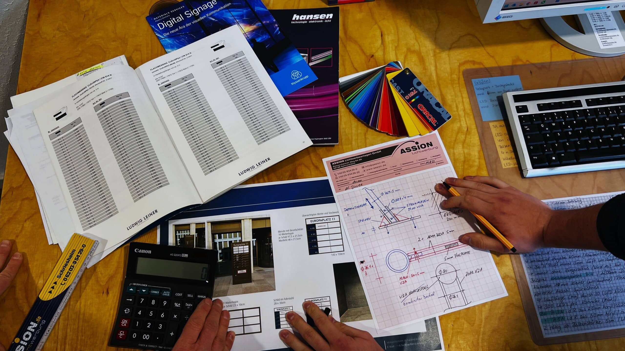 assorted school supplies